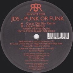 JDS - JDS - Punk Or Funk (Remixes) - Rhythm Syndicate