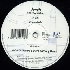 Jonah - Jonah - Sssst... (Listen) - A45 Music