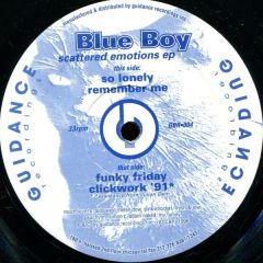 Blue Boy - Blue Boy - Scattered Emotions EP - Guidance