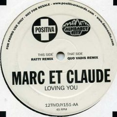 Marc Et Claude - Marc Et Claude - Loving You - Positiva