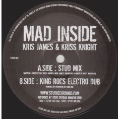 Kris James & Kriss Knight - Kris James & Kriss Knight - Mad Inside - Stud Recordings 2