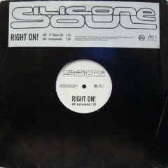 Silicone Soul - Silicone Soul - Right On! (Promo) - Vc Recordings