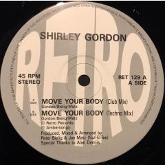 Shirley Gordon - Shirley Gordon - Move Your Body - Retro