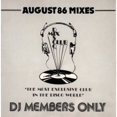 Various Artists - Various Artists - August 86 Mixes - DMC