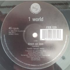 1 World - Down On Love - Ffrr