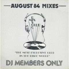 Various Artists - Various Artists - August 84 - The Mixes - DMC