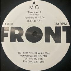 MG - MG - There 4 U - Front Records