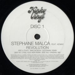 Stephane Malca Ft Kenny - Stephane Malca Ft Kenny - Revolution (Disc I) - Kinky Vinyl 