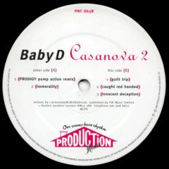 Baby D - Baby D - Casanova 2 - Production House