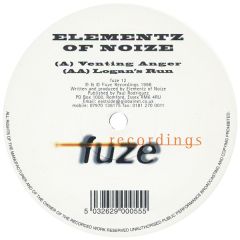 Elementz Of Noise - Elementz Of Noise - Venting Anger - Fuze Recordings