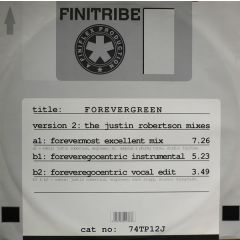 Finitribe - Finitribe - Forevergreen (Version 2: The Justin Robertson Mixes) - One Little Indian