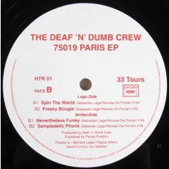 The Deaf 'N' Dumb Crew - The Deaf 'N' Dumb Crew - 75019 Paris E.P - House Trade