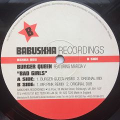 Burger Queens Ft Marcia V - Burger Queens Ft Marcia V - Bad Girls - Babushka