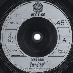 Status Quo - Status Quo - Down Down - Vertigo