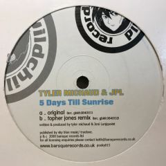 Tyler Michaud & Jpl - Tyler Michaud & Jpl - 5 Days Till Sunrise - Wildchild Records