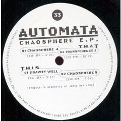 Automata - Automata - Chaosphere E.P. - DOVe