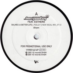 Ian Pooley Feat. Esthero - Ian Pooley Feat. Esthero - Balmes (A Better Life) - V2