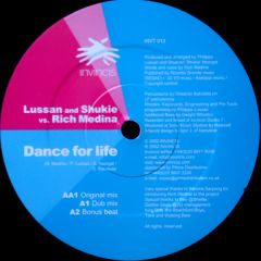 Philippe Lussan And Shukie Vs. Rich Medina - Philippe Lussan And Shukie Vs. Rich Medina - Dance For Life - Invincis
