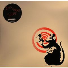 Dirty Funker (Red On Grey) - Future (Banksy Ltd Edition Artwork) - DF