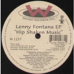 Lenny Fontana - Lenny Fontana - Hip Shaken Music EP - Waako Records