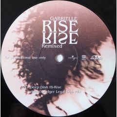 Gabrielle - Gabrielle - Rise (Remixed) - Universal, Motor, Go! Beat