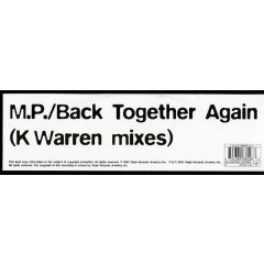 Maxi Priest - Maxi Priest - Back Together Again (K Warren Remixes) - Virgin