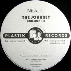Niskala - Niskala - The Journey (Mission II) - Plastik Records