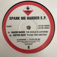 Various Artists - Various Artists - Spank Me Harder EP - Friction Burns