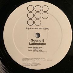 Sound 5 - Sound 5 - Latinstatic - Rip Records