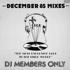 Various Artists - Various Artists - December 85 - The Mixes - DMC