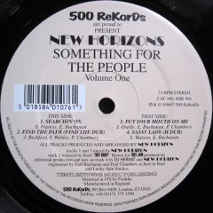 New Horizons - New Horizons - Something For The People Vol.1 - 500 Rekords 04