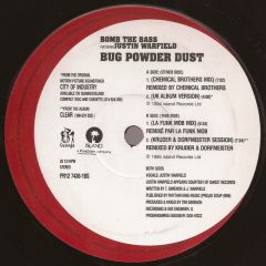 Bomb The Bass Featuring Justin Warfield - Bomb The Bass Featuring Justin Warfield - Bug Powder Dust - Quango Records