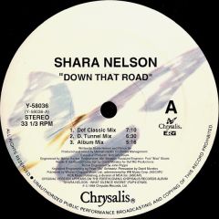 Shara Nelson - Shara Nelson - Down That Road - Chrysalis