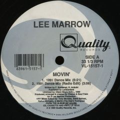 Lee Marrow - Lee Marrow - Movin - Quality