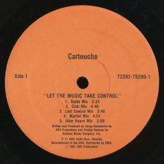 Cartouche - Cartouche - Let The Music Take Control - Scotti Bros