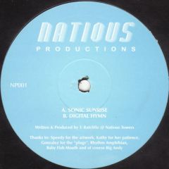 Natious Productions Present - Natious Productions Present - Sonic Sunrise / Digital Hymn - Natious