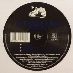 D Lewis & Emix - D Lewis & Emix - Icaro - Acid 80 Records 15