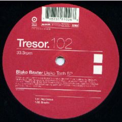 Blake Baxter - Blake Baxter - Disko Tech EP - Tresor