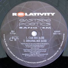 Eastside Poetics - Eastside Poetics - Bang 'Em - Relativity