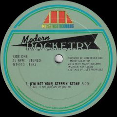 Modern Rocketry - Modern Rocketry - I'm Not Your Steppin Stone - Megatone