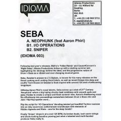 Seba Ft Aaron Phiri - Seba Ft Aaron Phiri - Neophunk - Idioma 3