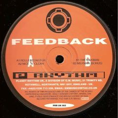 Feedback - Feedback - Feedback EP - Planet Rhythm
