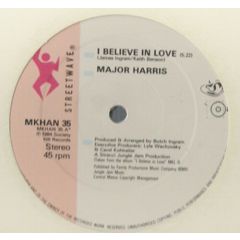 Major Harris - Major Harris - I Believe In Love - Streetwave