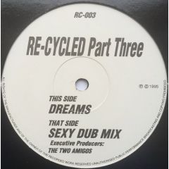 The Two Amigos - The Two Amigos - Re-Cycled Part Three - Not On Label