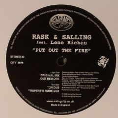 Rask & Salling - Rask & Salling - Put Out The Fire - Swing City