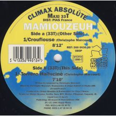 Climax AbsolüTe - Climax AbsolüTe - Mamiouzeuh - Step 2 House Records