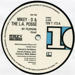 Mikey D & The La Posse - Mikey D & The La Posse - My Telephone - TEN