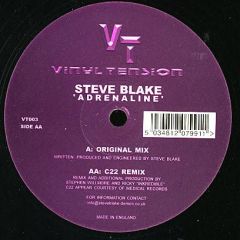 Steve Blake - Steve Blake - Adrenaline - Vinyl Tension