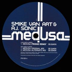 Smike Van Art & a.J. Sonic - Smike Van Art & a.J. Sonic - Medusa - Friendship Records