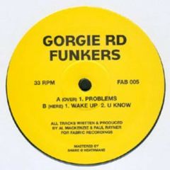 Gorgie Rd Funkers - Gorgie Rd Funkers - Problems - Fabric 